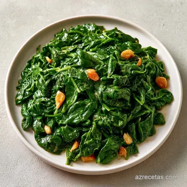 Espinacas Salteadas en 20 Minutos