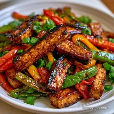 Fajitas de Tofu para 4 Personas