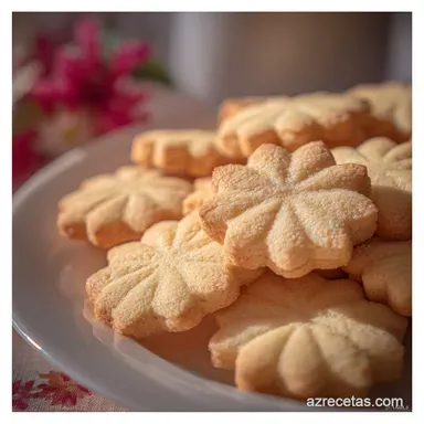 Galletas de mantequilla: Reposter&iacute;a Casera y Postres F&aacute;ciles Tarjeta de receta
