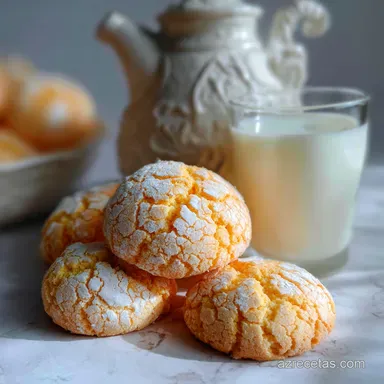 Galletitas de Maicena: Textura de Nube en 27 Minutos Tarjeta de receta