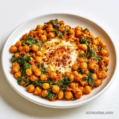 Garbanzos Con Espinacas Para 4 Personas