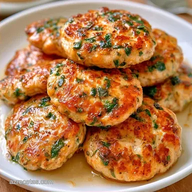 Hamburguesas Pollo Espinacas: 18 Minutos
