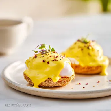Huevos Benedict: Salsa Sedosa