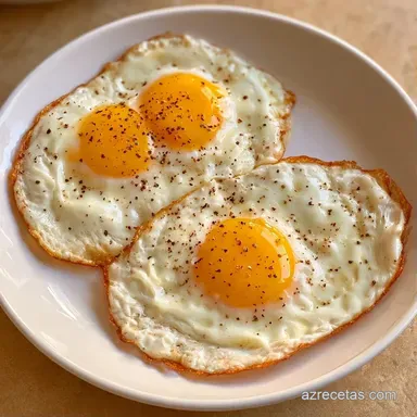 Huevos Con Aceite En 8 Minutos Tarjeta de receta