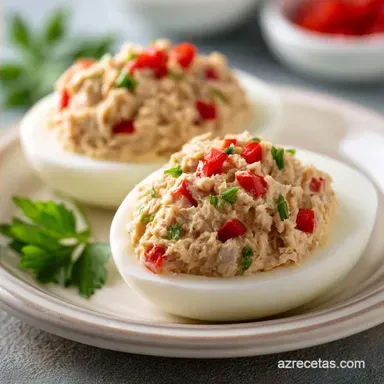 Huevos Rellenos para 4 Personas