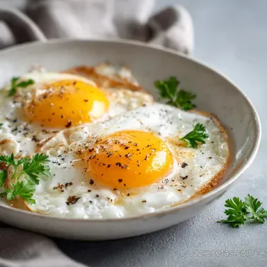 Huevos Revueltos Esponjosos: Receta Francesa F&aacute;cil Tarjeta de receta