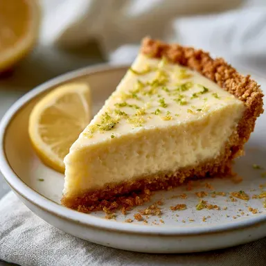 Lemon Lemon Pie con Leche Condensada Tarjeta de receta
