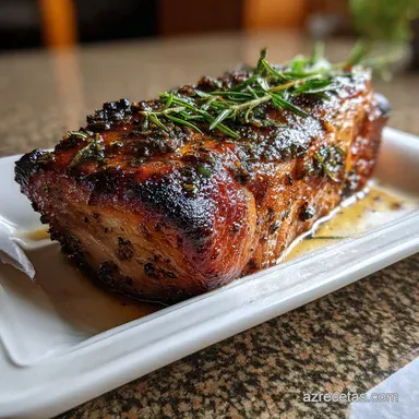 Lomo De Cerdo Jugoso Y Tierno Al Horno