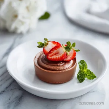 Mousse de Chocolate con 2 Ingredientes para 4 Servings