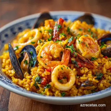 Paella de Marisco para 4 Personas