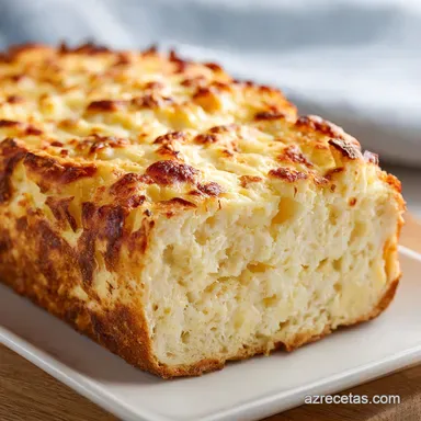Pan de Queso Casero Horneado para 22 Raciones Tarjeta de receta