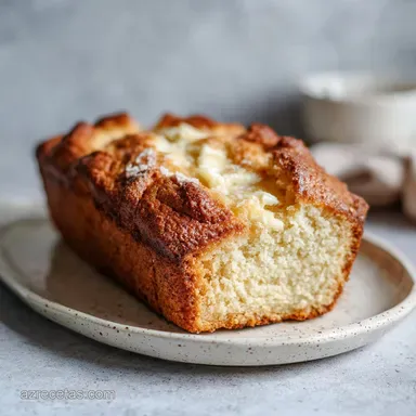 Panqu&eacute; de Queso Crema para 20 Porciones Tarjeta de receta
