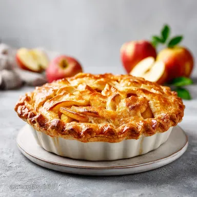 Pastel de Manzana Casero: Receta con Masa Crujiente en 80 Minutos