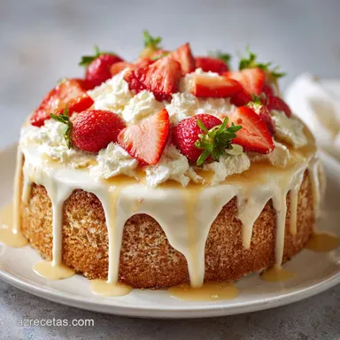 Pastel de Tres Leches Receta Casera (50 Min)