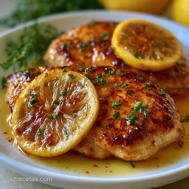 Pechuga de Pollo al Lim&oacute;n en Air Fryer