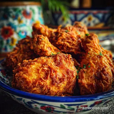 Pollo Frito Casero Horneado en 30 Minutos Tarjeta de receta