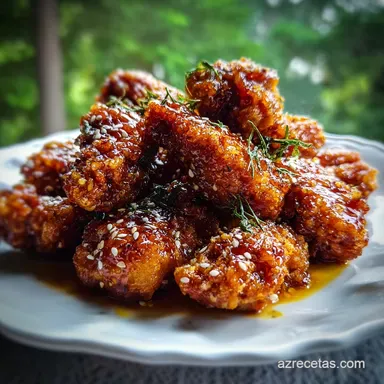 Pollo Frito Coreano Crujiente para 4 Raciones