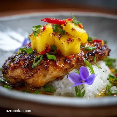 Pollo Hawaiano con Piña, Oven-Only