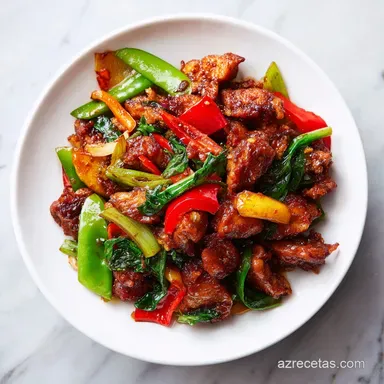 Receta Fácil y Rápida de Pollo con Verduras en 20 Minutos