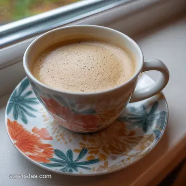 Caf&eacute; Cremoso en 5 Minutos: Bebida Helada Tarjeta de receta