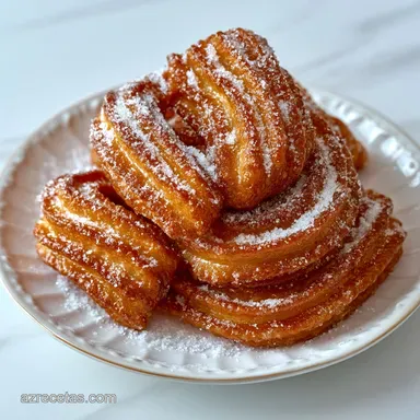 Receta Churros: Crujientes en 30 Minutos Tarjeta de receta