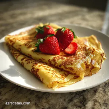 Crepes Caseros en 1 Hora: Receta Francesa