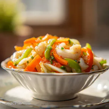 Chop Suey de Pollo F&aacute;cil en 25 Minutos