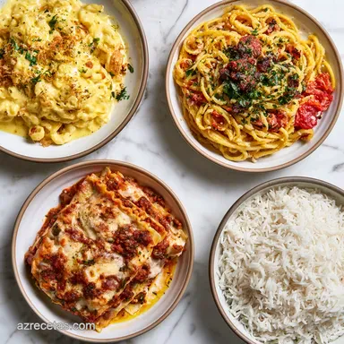 6 Recetas de Pasta y Arroz Caseros para el D&iacute;a a D&iacute;a