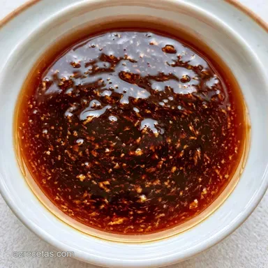 Salsa de Soja en 15 Minutos Tarjeta de receta