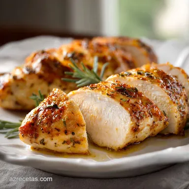 Supremas de Pollo Rellenas para 4 Personas Tarjeta de receta