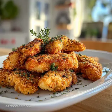 Tiras de Pollo Crujientes para 4 Raciones