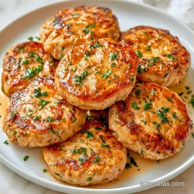 Tortitas de Atún en 20 Minutos Tarjeta de receta
