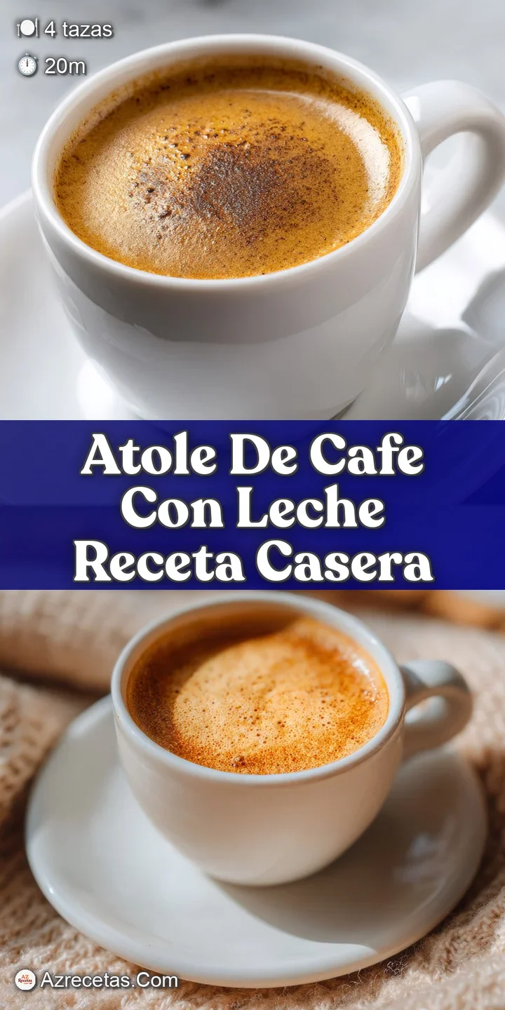 Creamy, light brown atole fills a colorful ceramic cup, showcasing the frothy texture and dusting of cinnamon spice close-up.