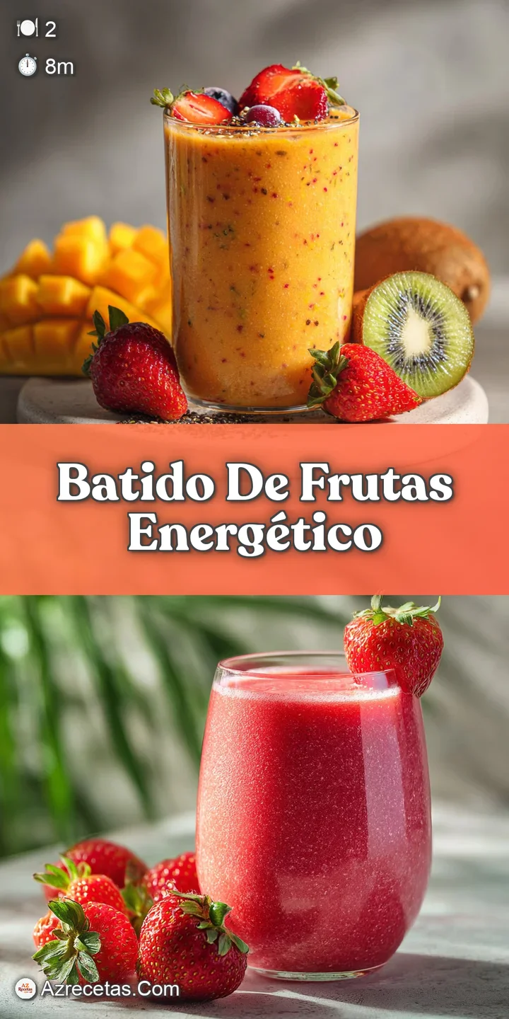 Close-up of a thick fruit smoothie swirled with granola, showcasing its vibrant color and the satisfying crunch of toppings.