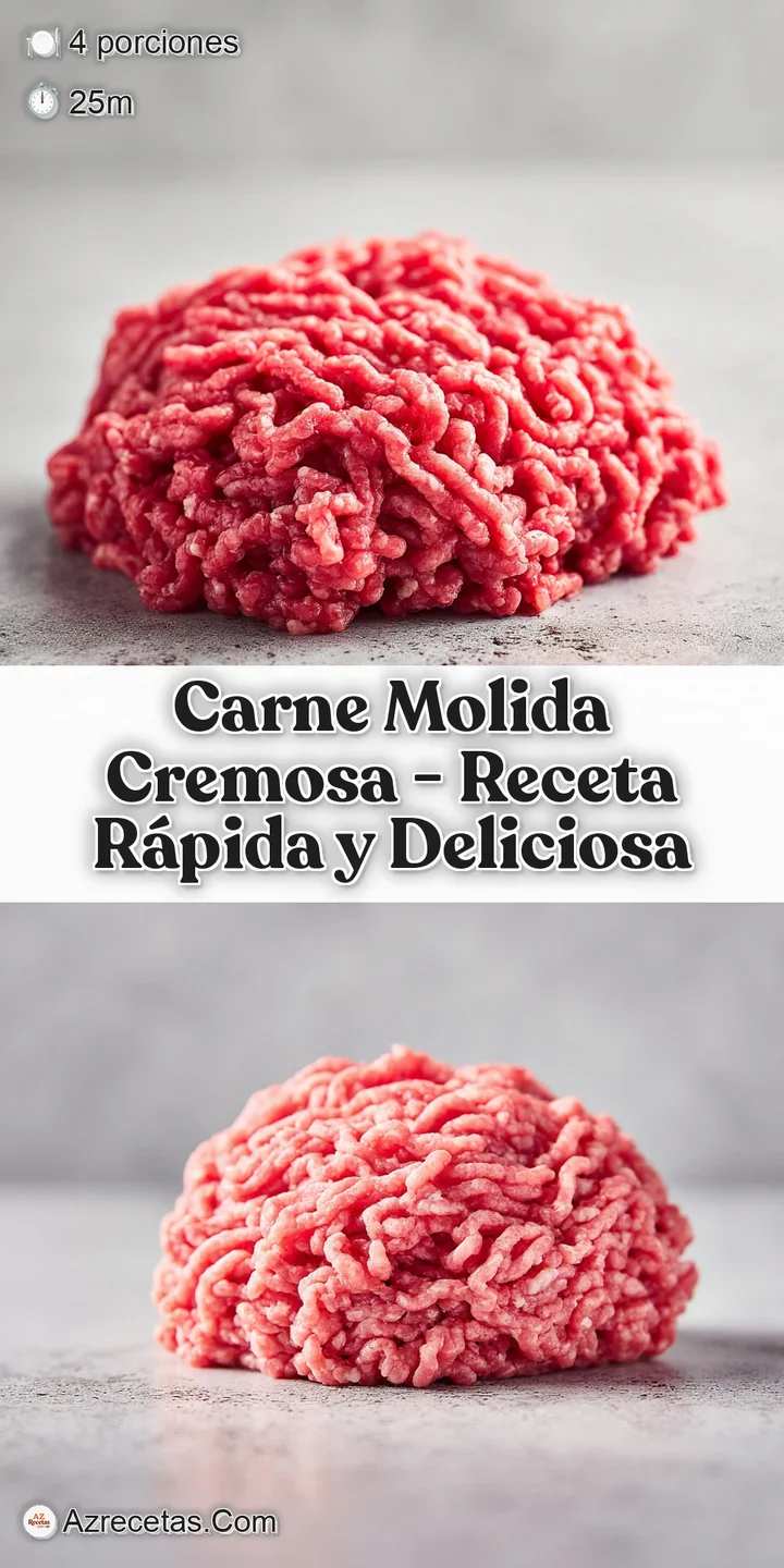 Close-up of tender, seasoned ground beef coated in a velvety, golden-brown sauce with hints of spice.