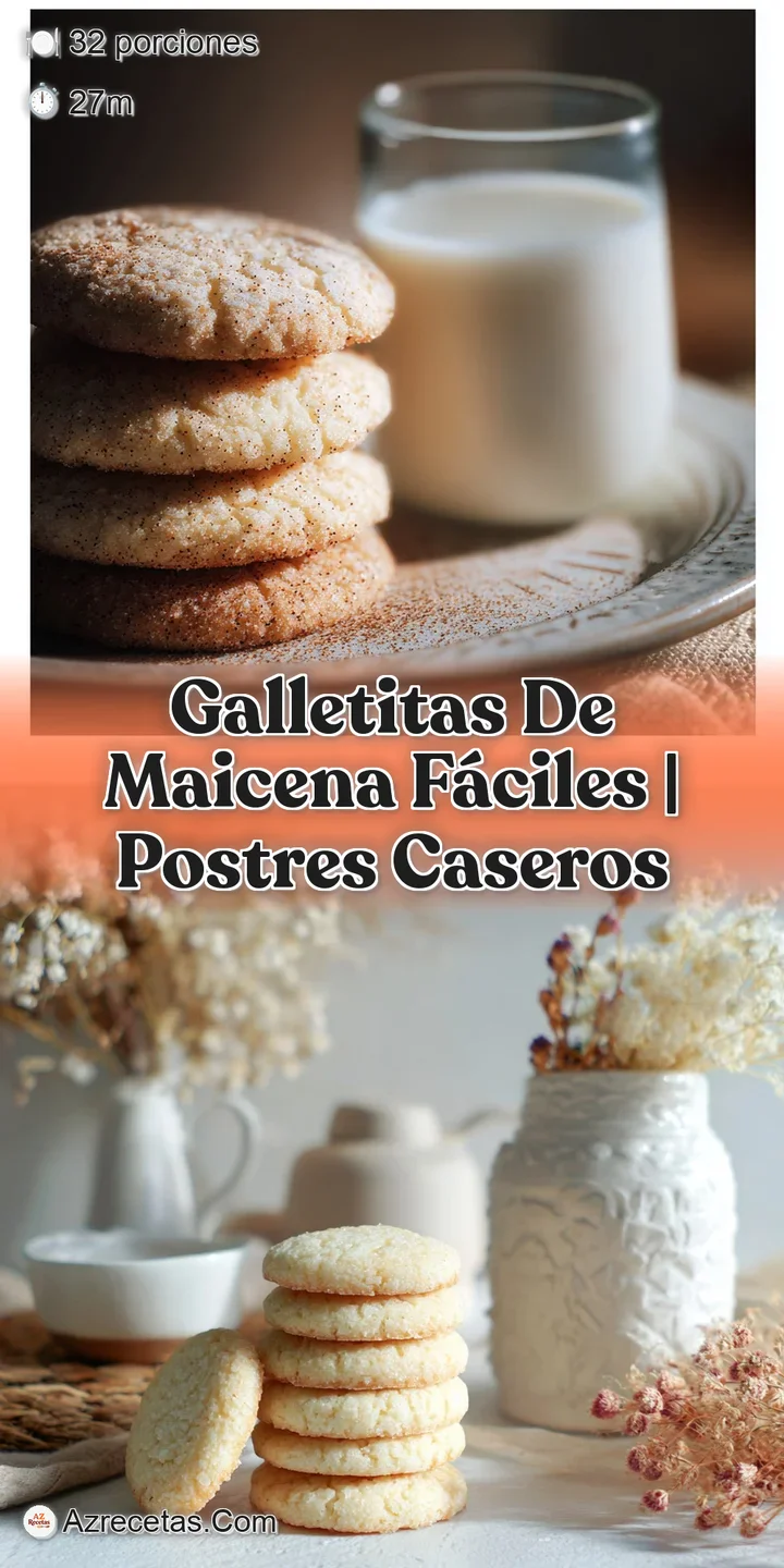 Close-up of a light and airy cornstarch cookie, revealing a fine, delicate crumb and a generous coating of sweet, powdered...