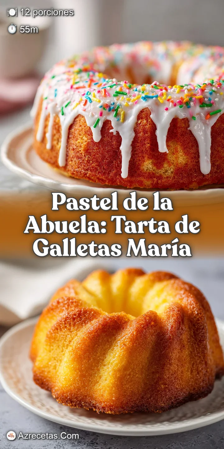 Close-up view of pastel de la abuela. Rich custard peeks between golden cookie layers, dusted with a fine cocoa powder.