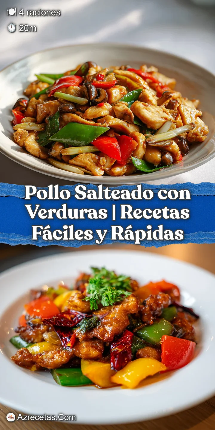 Juicy chicken and bright bell peppers glistening with sauce, a mouthwatering close-up of the dish.