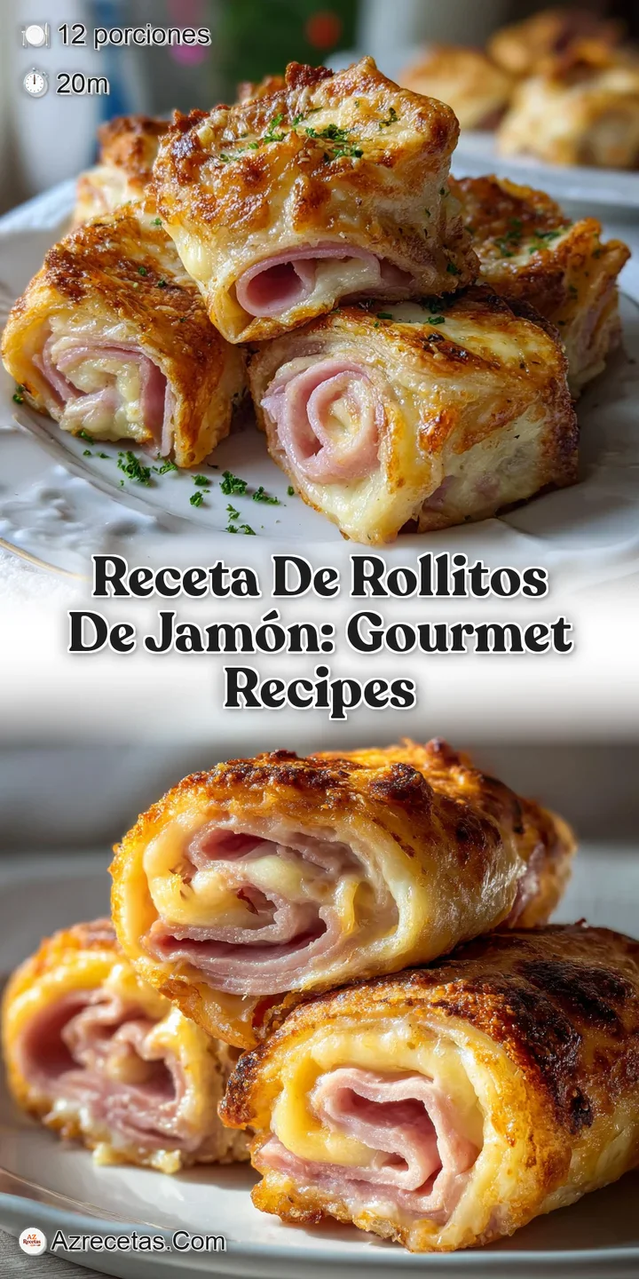 Close-up: baked ham roll with crisp, golden crust, melted cheese pull, and flecks of green parsley. Utterly delicious!