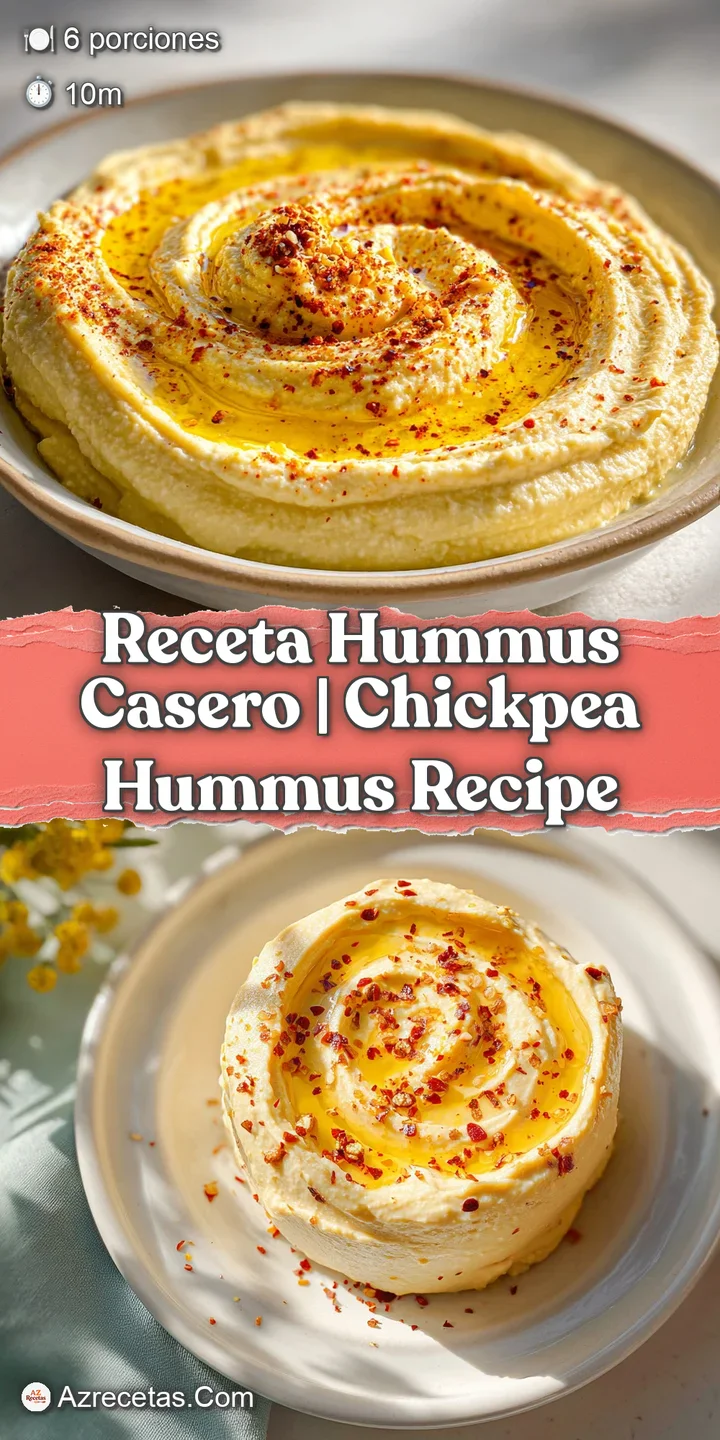 Close-up of a crisp pita chip dipping into a silky, smooth beige puree topped with a drizzle of glistening oil.