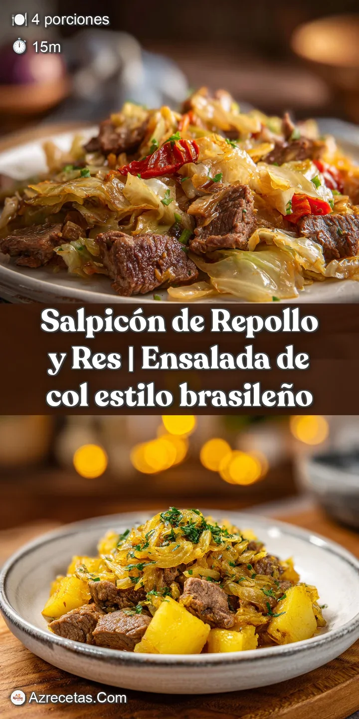 Close-up of perfectly seared, thinly sliced beef resting on a bed of crisp, colorful shredded cabbage.