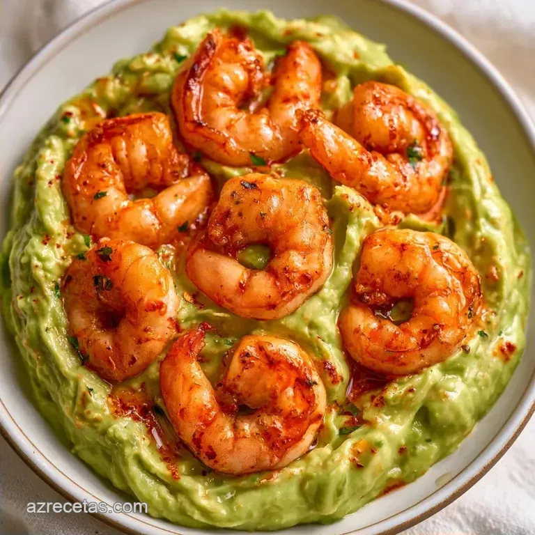 Aguacate Con Gambas: Receta en 15 Minutos
