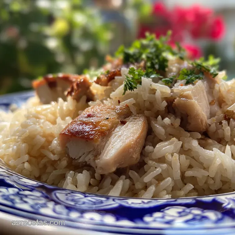 Arroz con Pollo Tradicional Casero