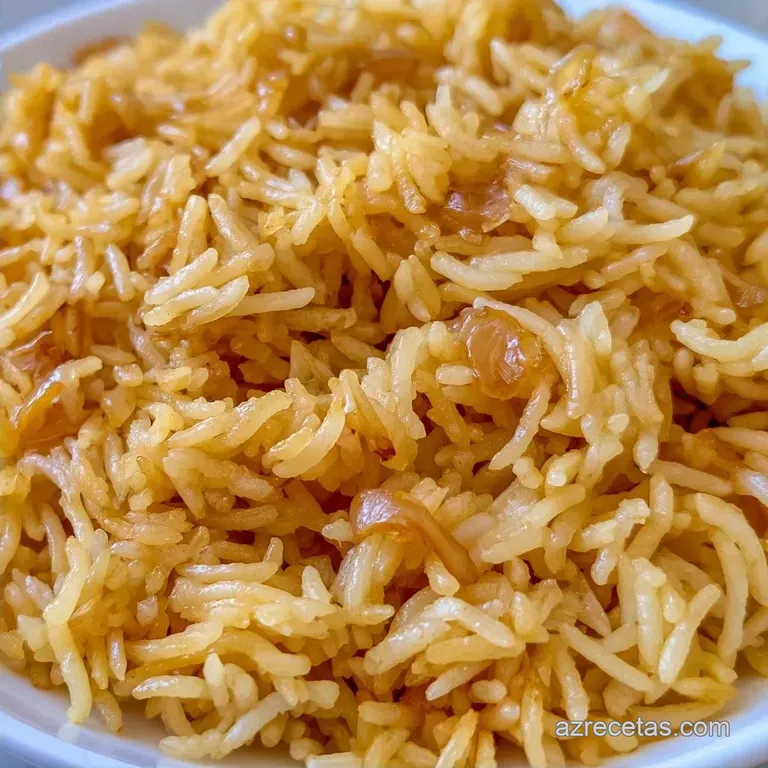 Arroz Pilaf con Especias: Granos Sueltos