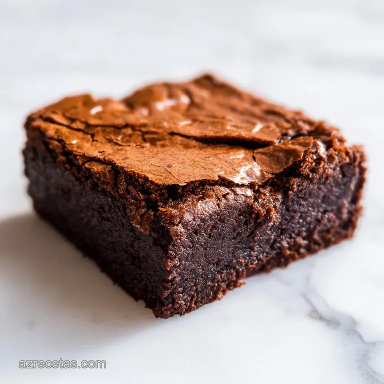 Brownie De Chocolate: Denso y Melcochudo