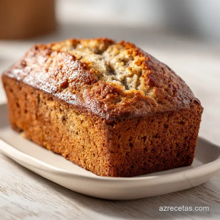 Bud&iacute;n de Banana H&uacute;medo y Esponjoso