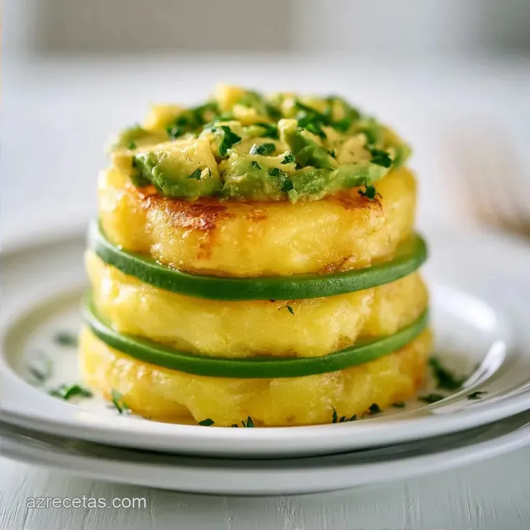 Causa Lime&ntilde;a Vegetariana con Aj&iacute; Amarillo