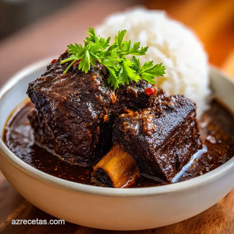 Receta de Chamorro de Res Adobado