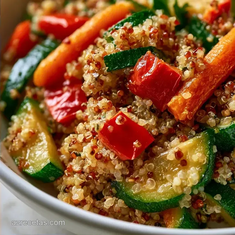Ensalada de Quinoa Tricolor y Vegetales Asados