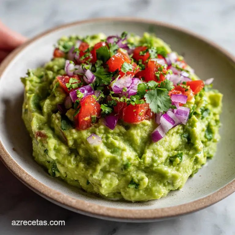Guacamole Mexicano Original: Cremoso y Fresco